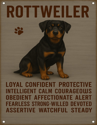 Rottweiler dog traits paw art - paw,