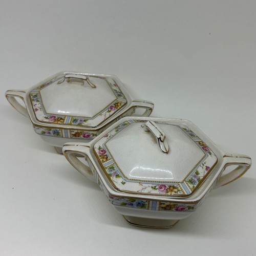 Pair antique grindley - of,