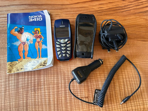 Nokia 3410 vintage mobile - nokia,