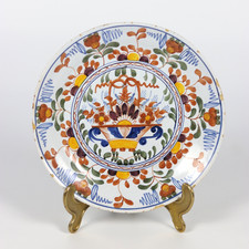 Delft Polychrome Faience Wall