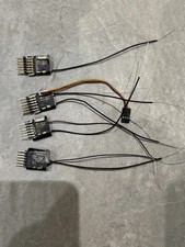 4 x Frsky 2.4Ghz Receivers RX6R & RX4R ACCST Telemetry RC Plane NO RESERVE