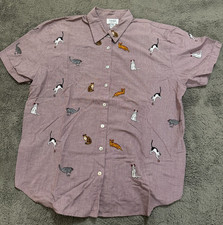 Teddi Cat Shirt Womens 1X