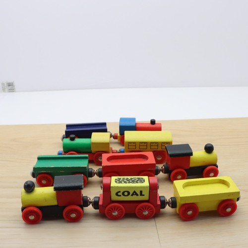 Wooden train bundle - wooden,