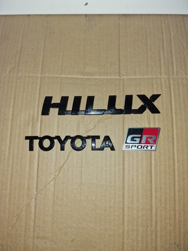 Genuine hilux badge back - badge,