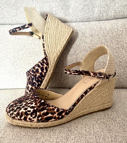 Animal print espadrille - m&s,
