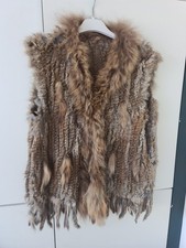 Women's Fur Gilet Size S/M