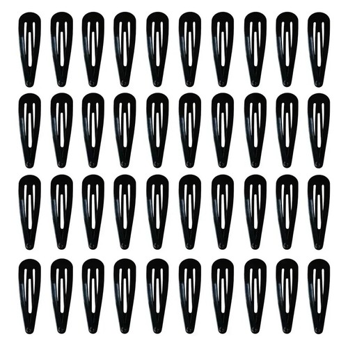 Hair clips x40 new snap - clips,