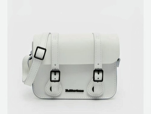 Martens kiev satchel white - dr,