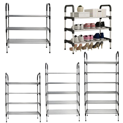 Tier metal shoes rack - shoes,