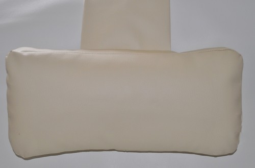 Cream faux leather hanging - leather,