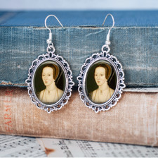 Anne Boleyn Earrings - Tudor history Earrings - History Jewellery