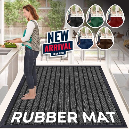 Heavy duty rubber barrier mat - heavy,