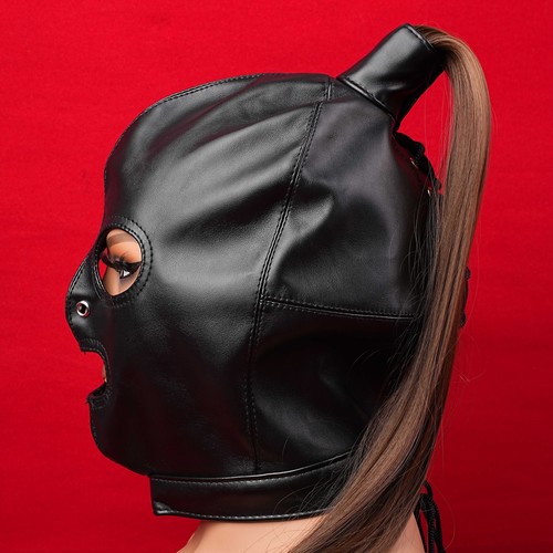 Gimp head mask harness - mask,