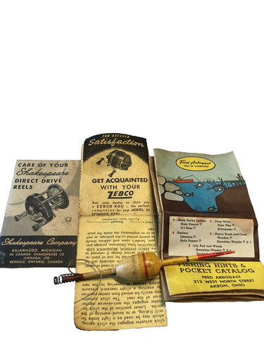 Old fishing items - fishing, s