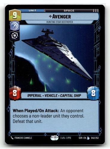 Avenger hunting star - avenger,