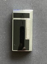 Pierre Cardin Black Lacquer & Chrome Cigar Lighter & Cutter