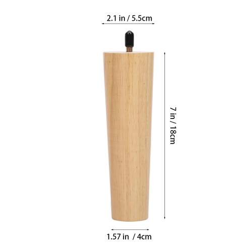 Solid oak wooden furniture - 4x,