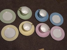 4x WEDGWOOD W4144 HARLEQUIN