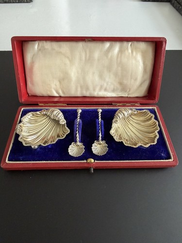 Cased pair solid - cased, silver