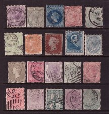 British Commonwealth Queen Victoria used stamps selection