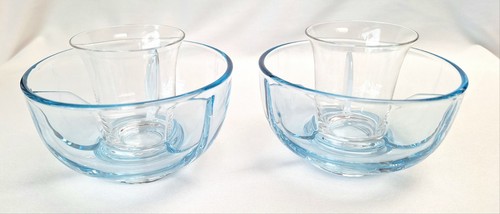 Fostoria glass azure - 2,