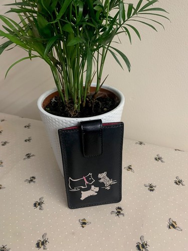 Radley card pouch black h80mm - radley,