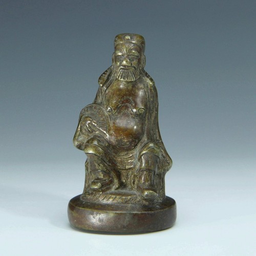 Chinese bronze figure - chinese,