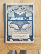 The Second Star Folio Of Pianoforte Music Most Celebrated Compositions Year 1908