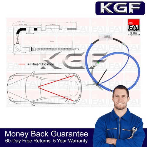 Kgf rear hand brake - hand, fits