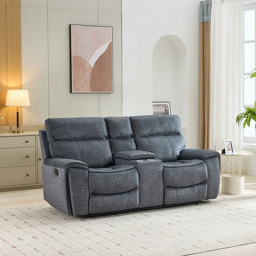 Reclining sofa grey - -, 2