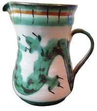Tintagel Pottery Cornwall. Vintage 1970 Cornish Dragon Design Milk Jug 