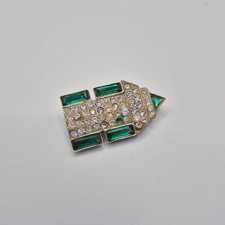 Antique Czech Art Deco Brooch
