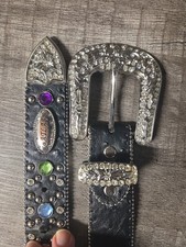 Atlas Black Ostrich Western