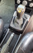 Astra H Vxr Gear Shift Knob  Carbon Fibre With Hand Brake Cover