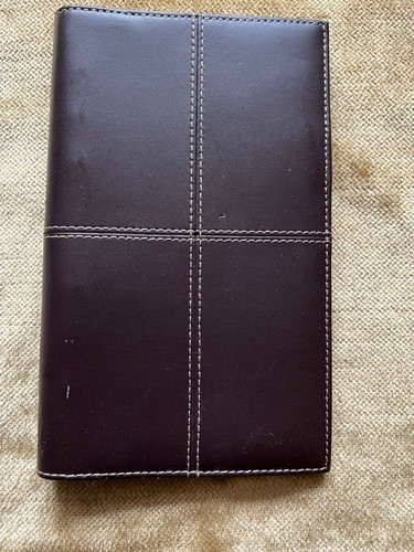 Slimline brown classic leather - slimline,