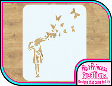 Banksy Butterfly Girl LL