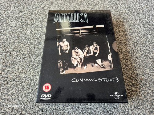 Metallica cunning stunts dvd - metallica,