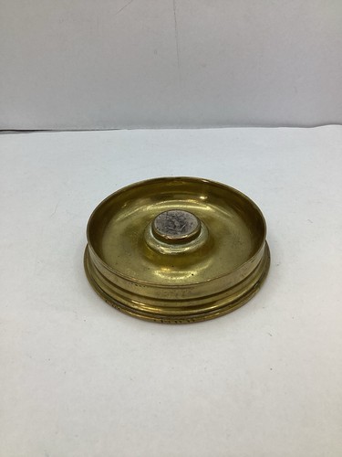 Vintage brass trench art - trench,