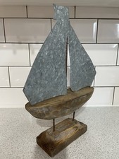 NAIVE FOLK ART SAILING BOAT