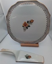 Vintage Lord Nelson  Pottery Cake Plate and Server