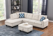 Sectional Sofa Set w/ Storage