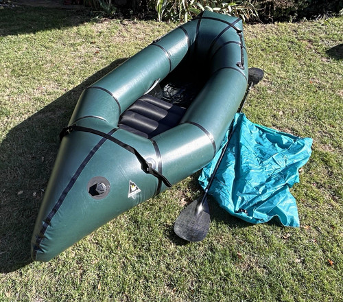 Alpacka caribou pack raft with - alpacka,