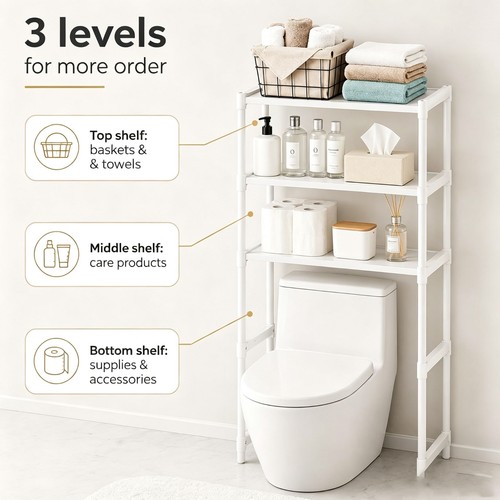 Tier over the toilet - 3,