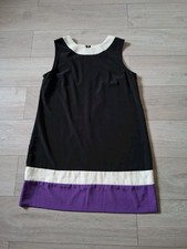 BHS Black Colourblock Shift