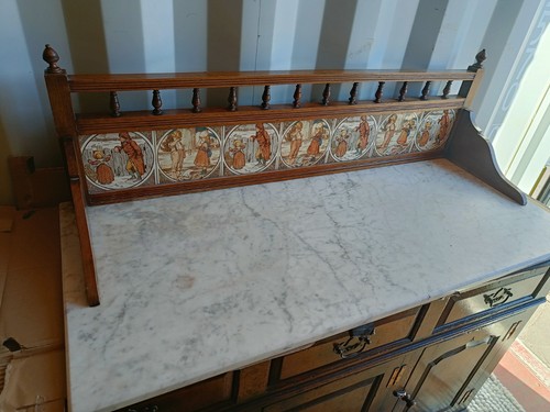 Antique washstand top - antique,