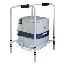 PORTABLE TOILET & FRAME FOR