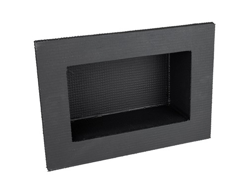 Recessed tileable shower niche - tileable,