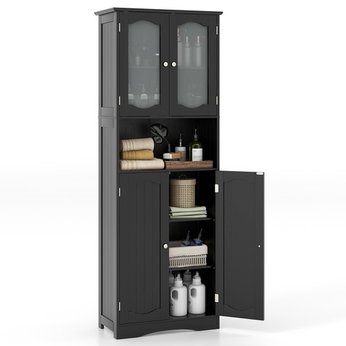 Costway tall bathroom storage - costway,
