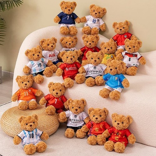 Soccer jersey teddy bear plush - jersey,