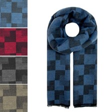 Women Men Large Thick Check